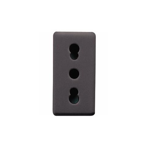 Presa Bipasso Nera 10a - 16a System Black Gw21203 - Foto 3