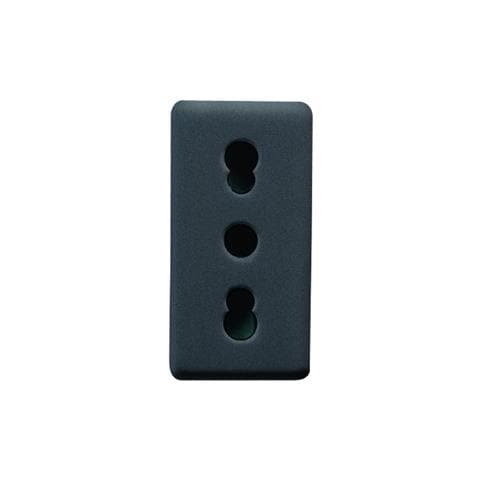 Presa Bipasso Nera 10a - 16a System Black Gw21203 - Foto 2