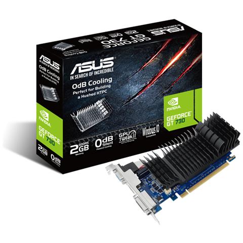 GeForce GT 730 2 GB GDDR5 Pci-E DVI / HDMI Low Profile (senza dissipatore)  - Foto 1