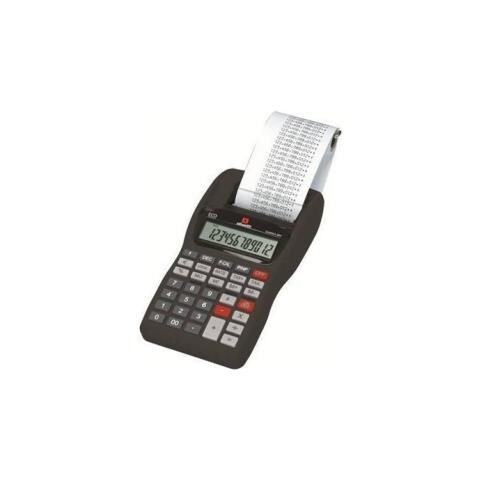 Calcolatrice Stampante Portatile Summa 301 LCD 12 Cifre Colore Nero - Foto 3