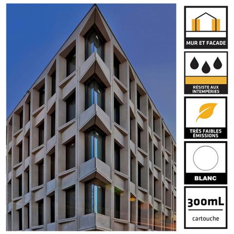 Facciata Sigillante hyflex 250 Ad Alte Prestazioni - Bianco - 300ml - Foto 10