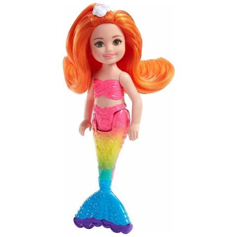 FKN05 Barbie Dreamtopia - Chelsea Sirenetta - Capelli Arancioni - Foto 1