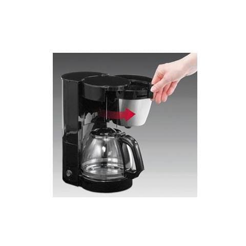 5019 Libera Installazione Semi-automatica Macchina Da Caffè Con Filtro 10tazze Nero, Acciaio Inossidabile Macchina Per Caffè - Foto 3