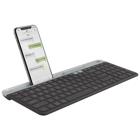 Tastiera Wireless 920-009274  (Layout Norvegese) Colore Grafite - Foto 2