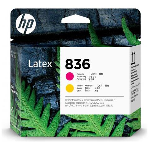 836 - Giallo, Magenta - Originale - Latex - Testina di Stampa - Per Latex - Foto 1