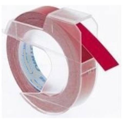 Rosso Compa Dymo Junior / omega Nastro A Relievo 3d-9mmx3m - Foto 1