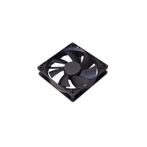 Black 12cm case fan, Nero, 120 x 120 x 25 mm, 50000h - Foto 1
