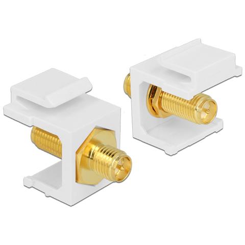 86356 RP-SMA RP-SMA Bianco cavo di interfaccia e adattatore - Foto 1