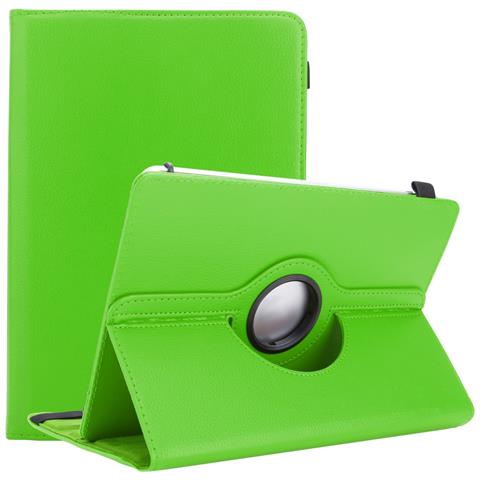 Cadorabo Custodia Per Tablet Compatibile Con Alcatel 1t (7 Zoll) 2021 In Verde Chiaro - Coperchio Protettivo A 360 Gradi Fatto Di Finta Pelle Con Funzione Di Stand E Banda Elastica - Foto 1