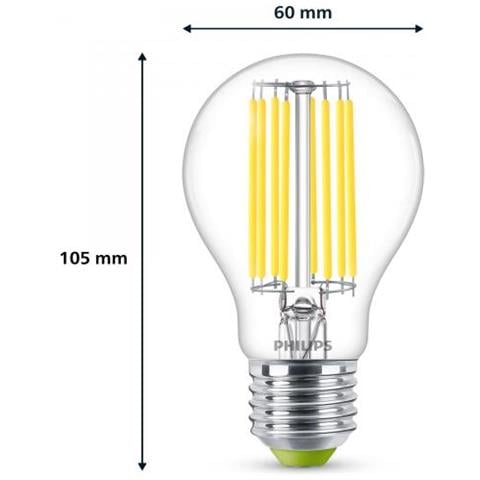 8719514343801 Lampada Led 4 W E27 A - Foto 2