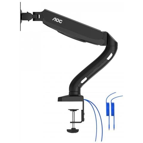 Supporto Da Tavolo Per Tv AS110DX A Schermo Piatto 31.5" Colore Nero - Foto 1