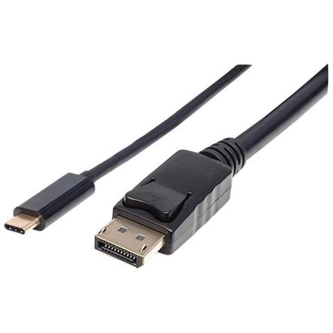 152464 Cavo E Adattatore Video 2 M Usb Tipo-c Displayport Nero (usb-c To Displayport Cable, 4k@ 60hz, 2m, Male - Foto 4