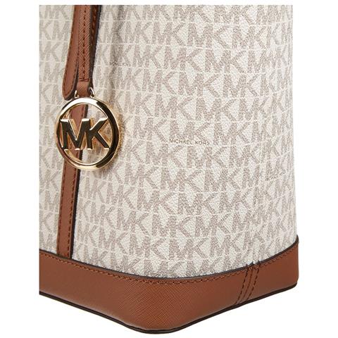 Borsa Donna Michael Kors 35s0gtvt1v-vanilla Bianco 35 X 25 X 13 Cm - Foto 2