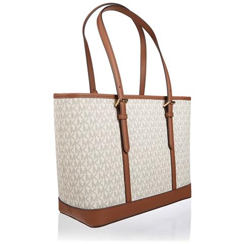Borsa Donna Michael Kors 35s0gtvt1v-vanilla Bianco 35 X 25 X 13 Cm - Foto 4