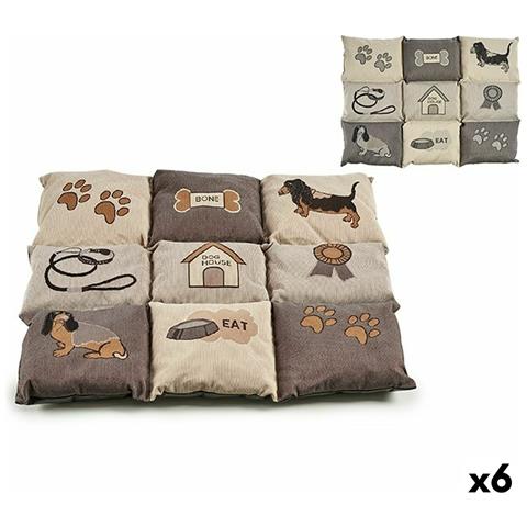Cuscino Animali Domestici 56 X 7,5 X 80 Cm (6 Unità) - Foto 1