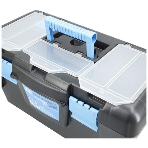 Cassetta Degli Attrezzi Ferrestock 22' 55,5 X 29,5 X 26,5 Cm - Foto 7