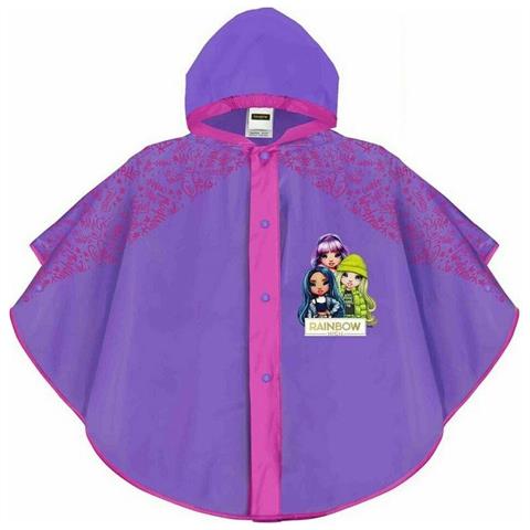 K-way Impermeabile Con Cappuccio Rainbow 3-6 Anni - Foto 1