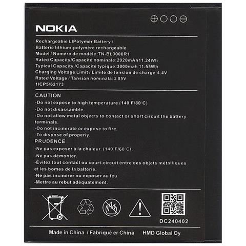 Batteria Litio Integrata Originale Tn-bl3000r1 Bulk Per C100 (ta-1484 Ta-1520) - Foto 1