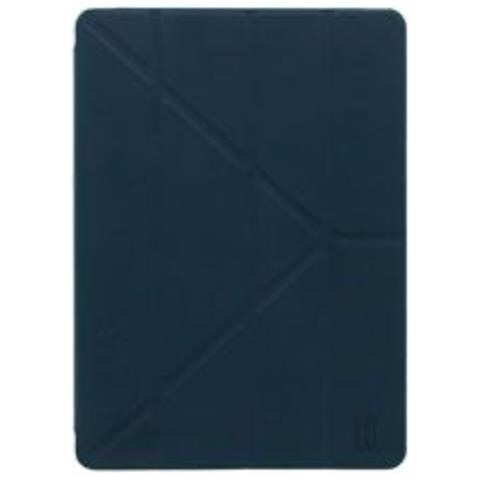 Custodia Per Ipad Air 9.7'' 2014 Folio Slim Polybag Funzione Stand, Blu - Foto 1
