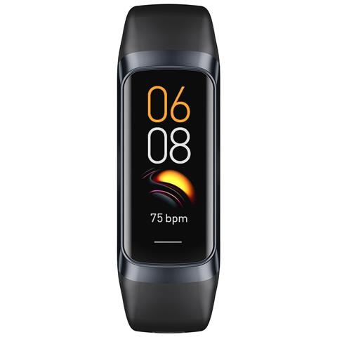Smartwatch Con Cardiofrequenzimetro E Misuratore Della Pressione Sanguigna Black - Foto 2