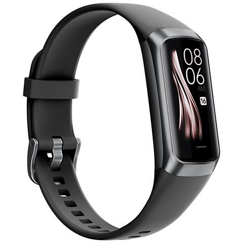 Smartwatch Con Cardiofrequenzimetro E Misuratore Della Pressione Sanguigna Black - Foto 6