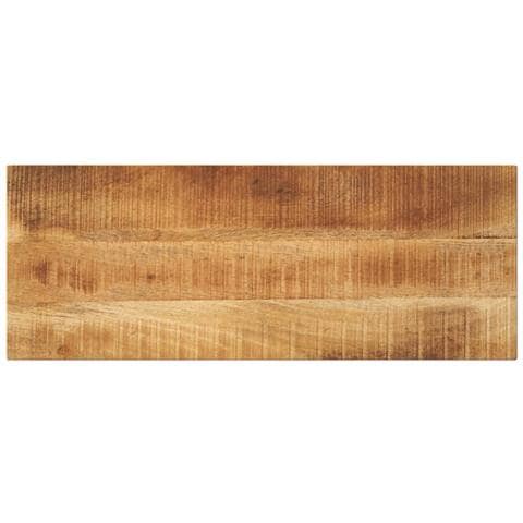 Piano Per Tavolo 70x20x3,8cm Rettangolare Legno Di Mango Grezzo - Foto 1