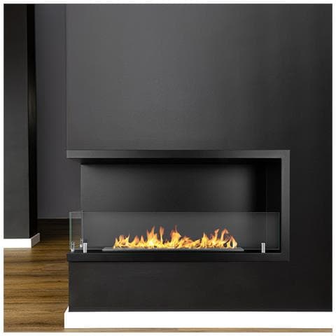 Camino A Bioetanolo Da Incasso Ad Angolo Biocamino Angolare 90x45 Sutri 90 Sx - Foto 2