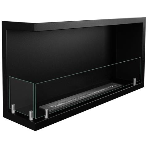 Camino A Bioetanolo Da Incasso Ad Angolo Biocamino Angolare 90x45 Sutri 90 Sx - Foto 5