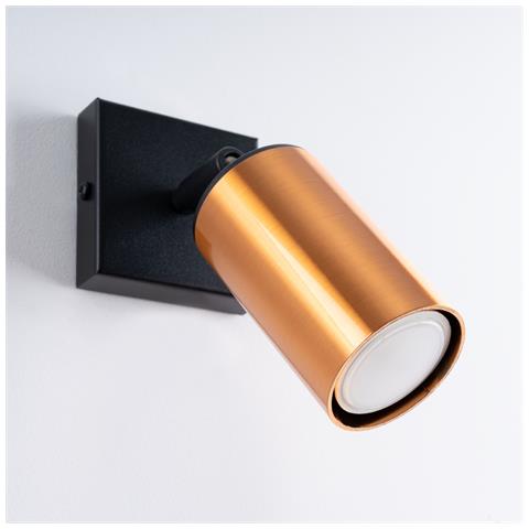 Lampada A Parete Winx Nero /rame Sl. 1374 - Moderno Lampade Da Parete Nero /rame 18.5x8x8 Cm - Foto 8