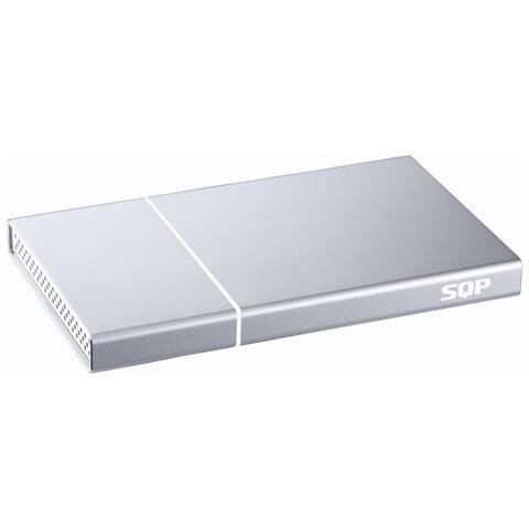 Box Per Hdd /ssd 2,5"" Sata (spessore 7mm Max) - Interfaccia Usb3.1 Gen 2 (usb-c) - Box In Alluminio Colore Silver - Foto 1