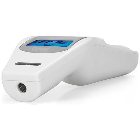 Termometro Multifunzione A Infrarossi Per La Fronte Con Allarme Febbre, Bianco - Foto 5