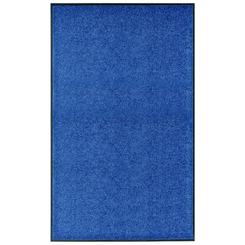 Lusso Casadino -  Zerbino Lavabile Blu 90x150 Cm - Foto 2