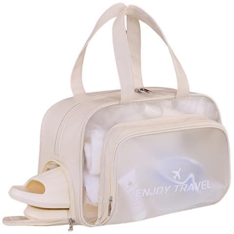 Elegante Borsa Sportiva Da Nuoto Con Separazione Asciutto/bagnato Pink - Foto 1