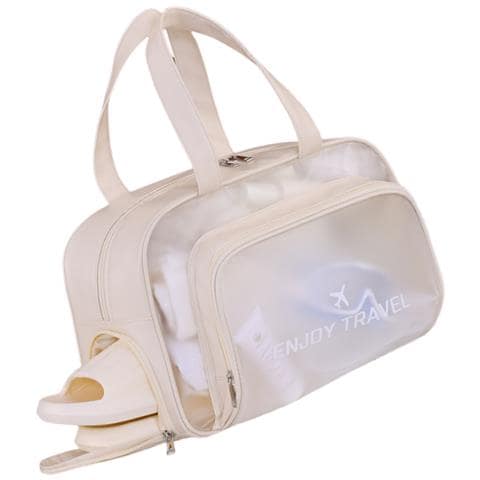 Elegante Borsa Sportiva Da Nuoto Con Separazione Asciutto/bagnato Pink - Foto 3