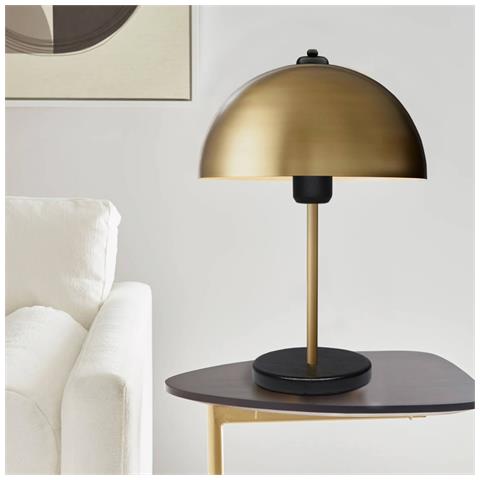 Paule Lampada Da Tavolo A Fungo Gialla 38 Cm - Foto 3