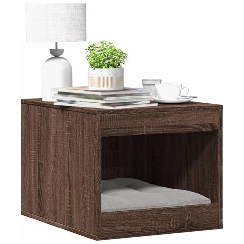 Recinto Lettiera Gatti Rovere Marrone 47x59x42 cm in Truciolato - Foto 2