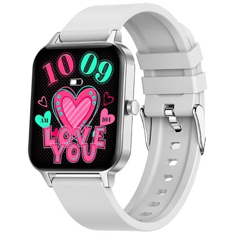 Smartwatch Con Chiamata Bluetooth E Monitoraggio Della Salute Silver - Foto 1