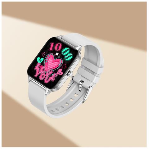Smartwatch Con Chiamata Bluetooth E Monitoraggio Della Salute Silver - Foto 4
