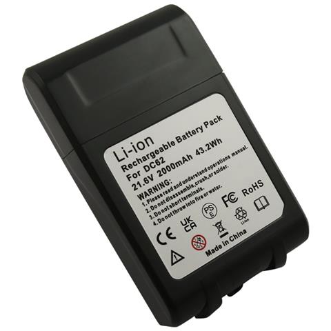Batteria Per Aspirapolvere Dyson Dc62 Li-ion 21.6 V 2000mah 43.2 Wh - Foto 1