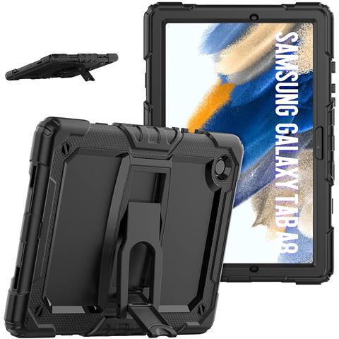 Custodia Per Samsung Galaxy Tab A8 10.5"" Con Supporto E Tracolla Nera - Foto 1