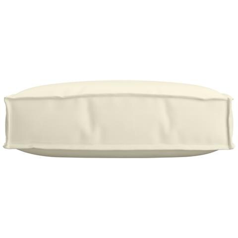 Cuscino per seduta pallet Crema 60 x 60 x 12 cm Tessuto Oxford - Foto 2