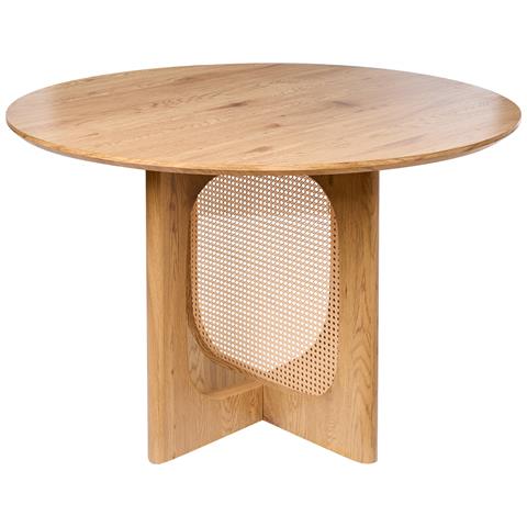 Tavolo Da Pranzo Karlo Marrone Chiaro 120 Cm 120 Cm - Foto 2