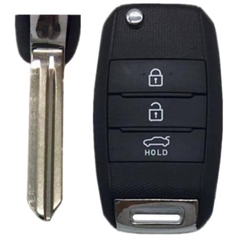 Guscio Di Ricambio Per Chiave Auto A 3 Pulsanti Compatibile Con Hyundai E Kia - Foto 1