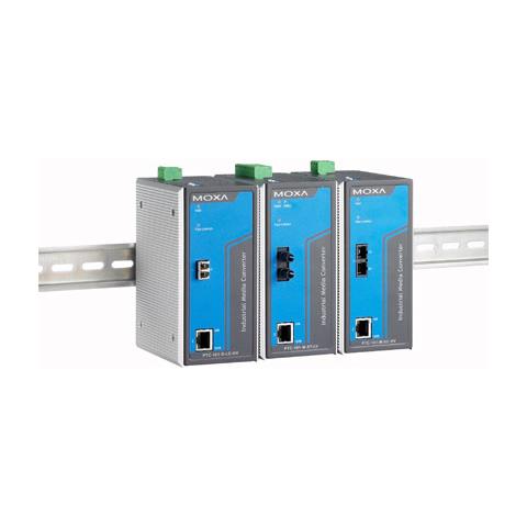 PTC-101-M-LC-HV convertitore multimediale di rete 100 Mbit /s 1300 nm Modalità multipla Blu, Grigio - Foto 1