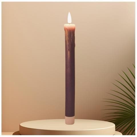 Candela Elettronica A Led Serie Notte Scura Viola - Senza Fiamma, A Batteria, Decorazioni Per Casa E Matrimoni - Foto 2
