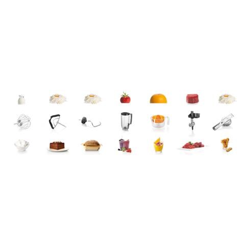 MUM59S81DE robot da cucina 1000 W 3,9 L Nero, Acciaio inox - Foto 2