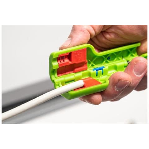 Coax-stripper No. 1 F Plus Green Line - Adatto Per Connettori F A Vite - Foto 2