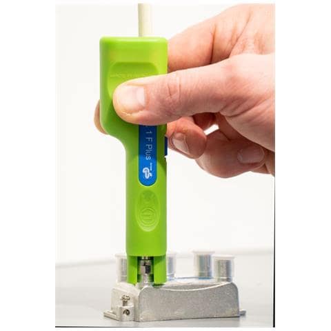 Coax-stripper No. 1 F Plus Green Line - Adatto Per Connettori F A Vite - Foto 3