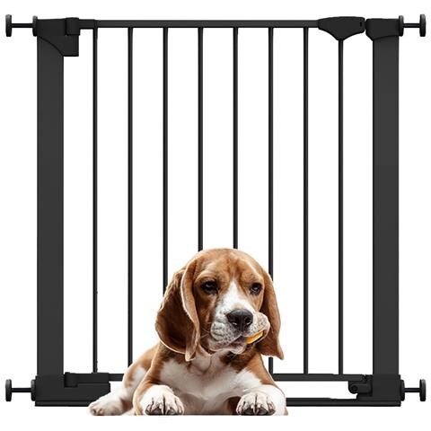 Bettacare Cancelletto Per Cani Safestep, Nero, 75cm - 82cm - Foto 1