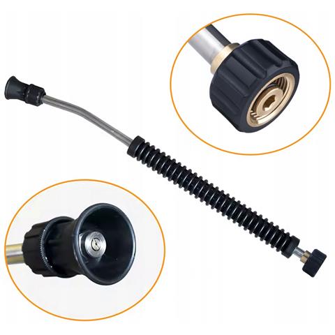Lancia Alta Pressione 50cm 15° - Compatibile Con Idropulitrici Kärcher Hd /hds | Ugello Piatto | Acciaio Inox, Manico Gommato - Foto 7